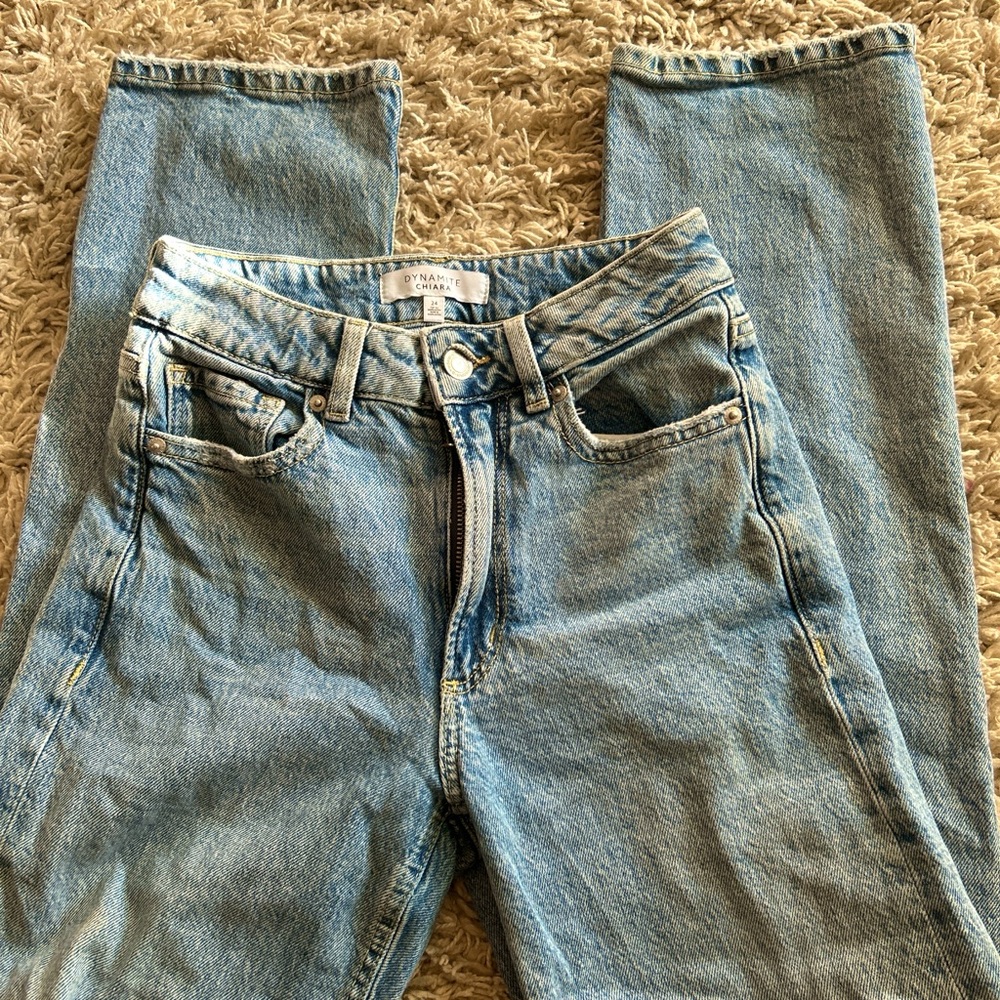 Dynamite High Rise Women's Jeans — Light Blue Wash